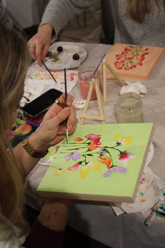 Little Foxes Cafe Beeston - Sweet Pea Flowers - Friday 10th July 10am-12pm