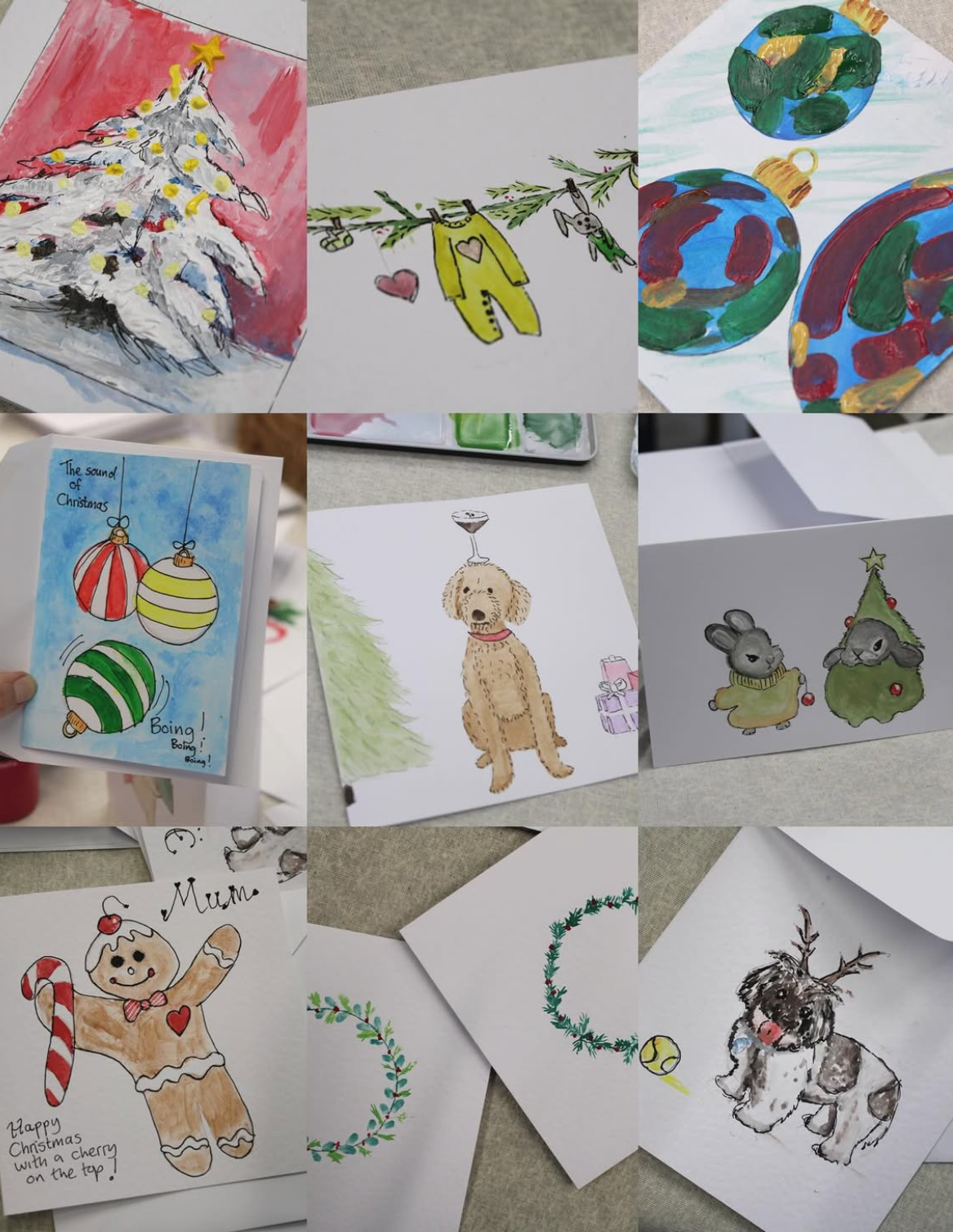Christmas Cards - Sewing B, Stapleford, 6-9pm Friday 4th December