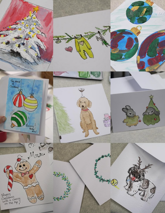 Christmas Cards - Sewing B, Stapleford, 6-9pm Friday 4th December